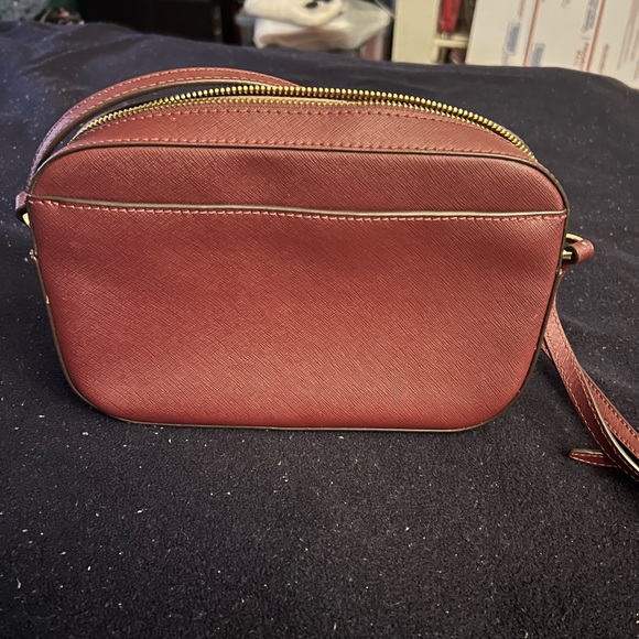 Michael Kors purse, authentic maroon with gold hardware ￼ - Picture 2 of 5